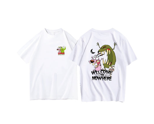 Camiseta CORAJE EL PERRO COBARDE