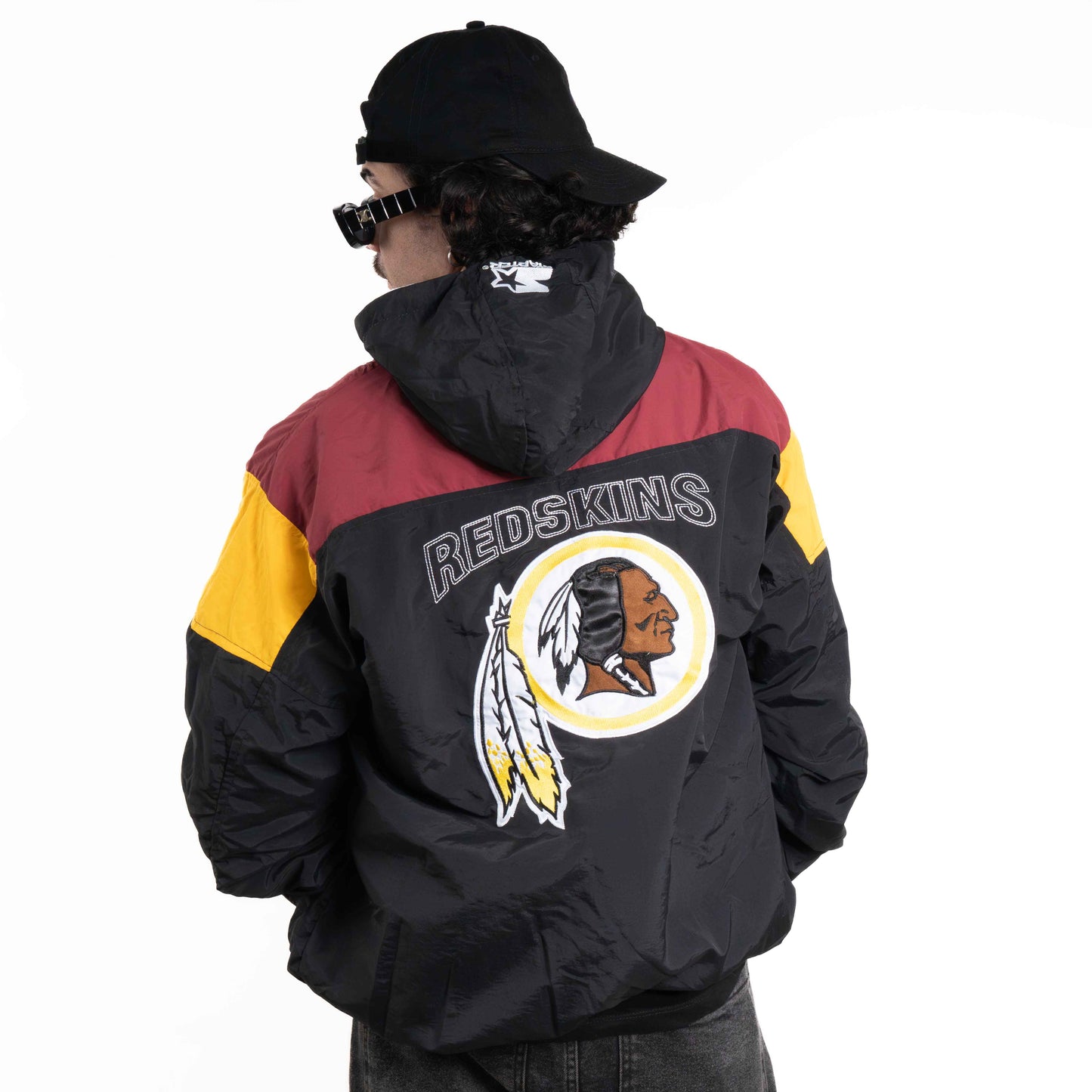 Chaqueta Washington Redskins negra