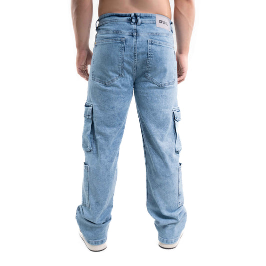 JEANS 4 BOLSILLOS AZUL CLARO