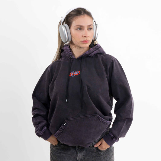 Hoodie  CONFIA MORADO WASH