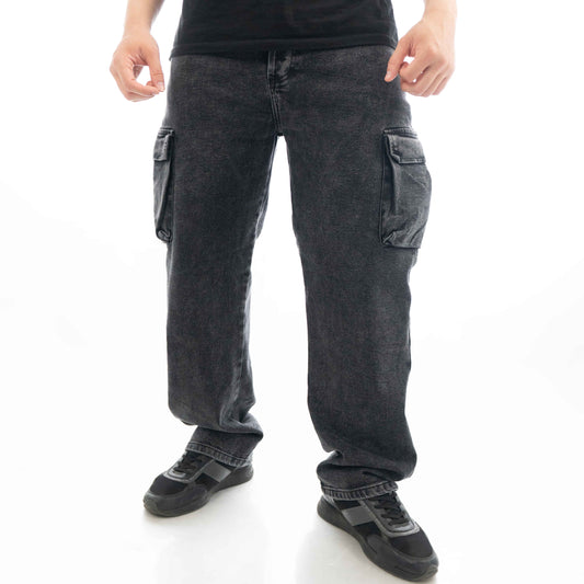 PANTALON CARGO  GRIS OSCURO