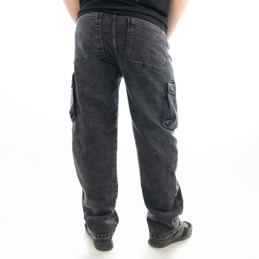 PANTALON CARGO  GRIS OSCURO