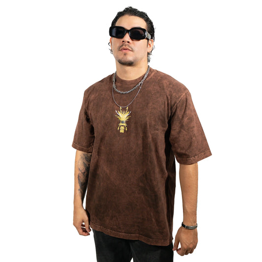 Camiseta ZENITSU 3 CAFE ACID WASH