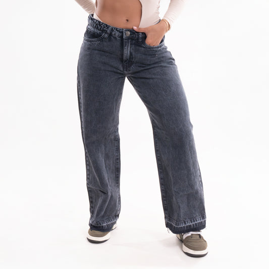 JEANS BAGGY NEGRO WASH