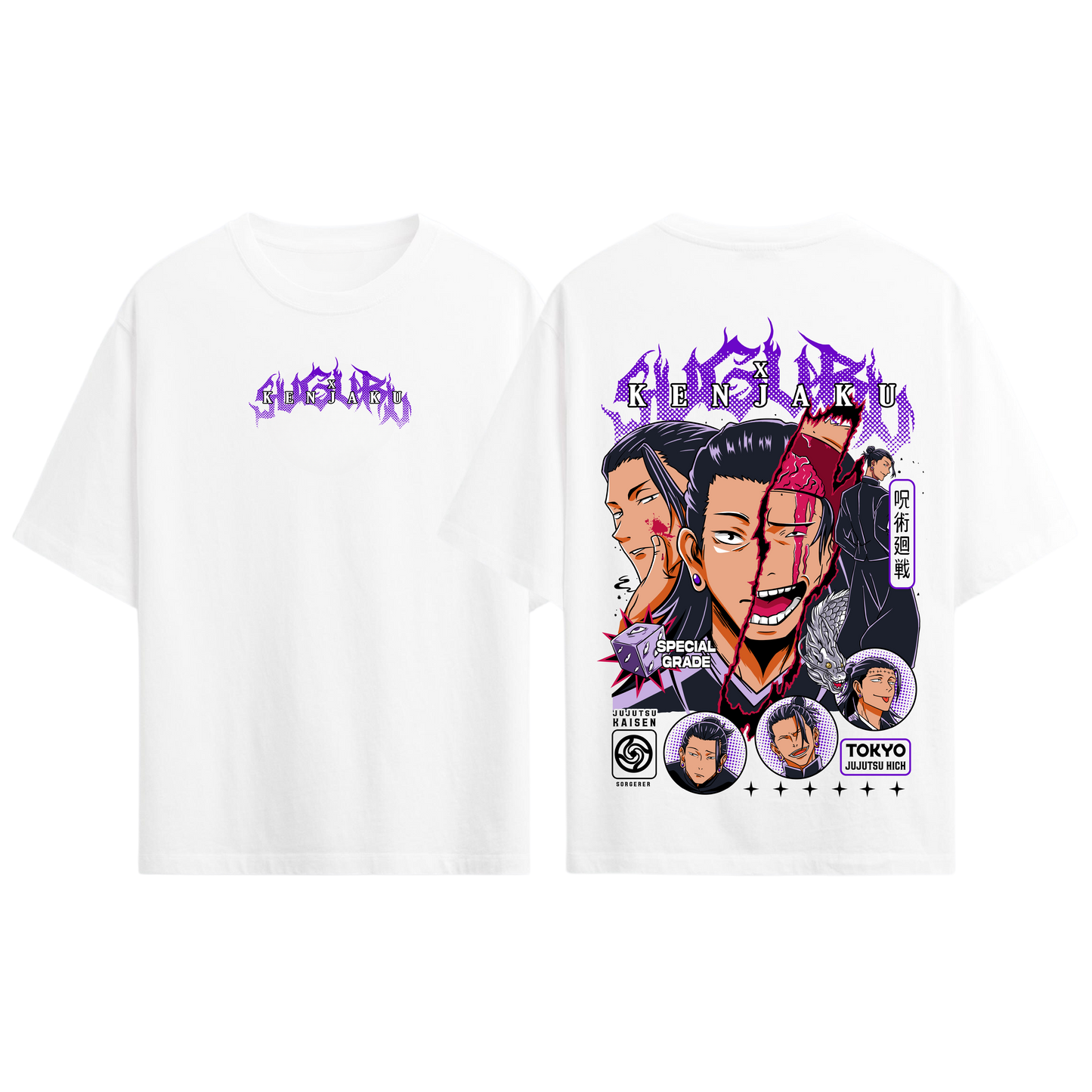 Camiseta JUJUTSU KAISEN GETO 3