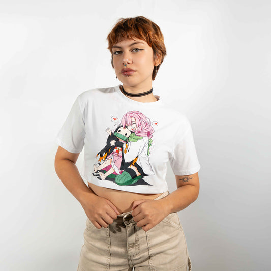 BLUSA CROP TOP MITSURI Y NEZUKO