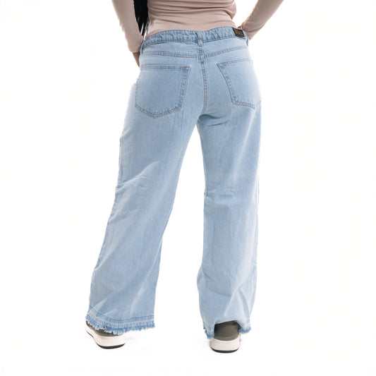 JEANS BAGGY AZUL CLARO