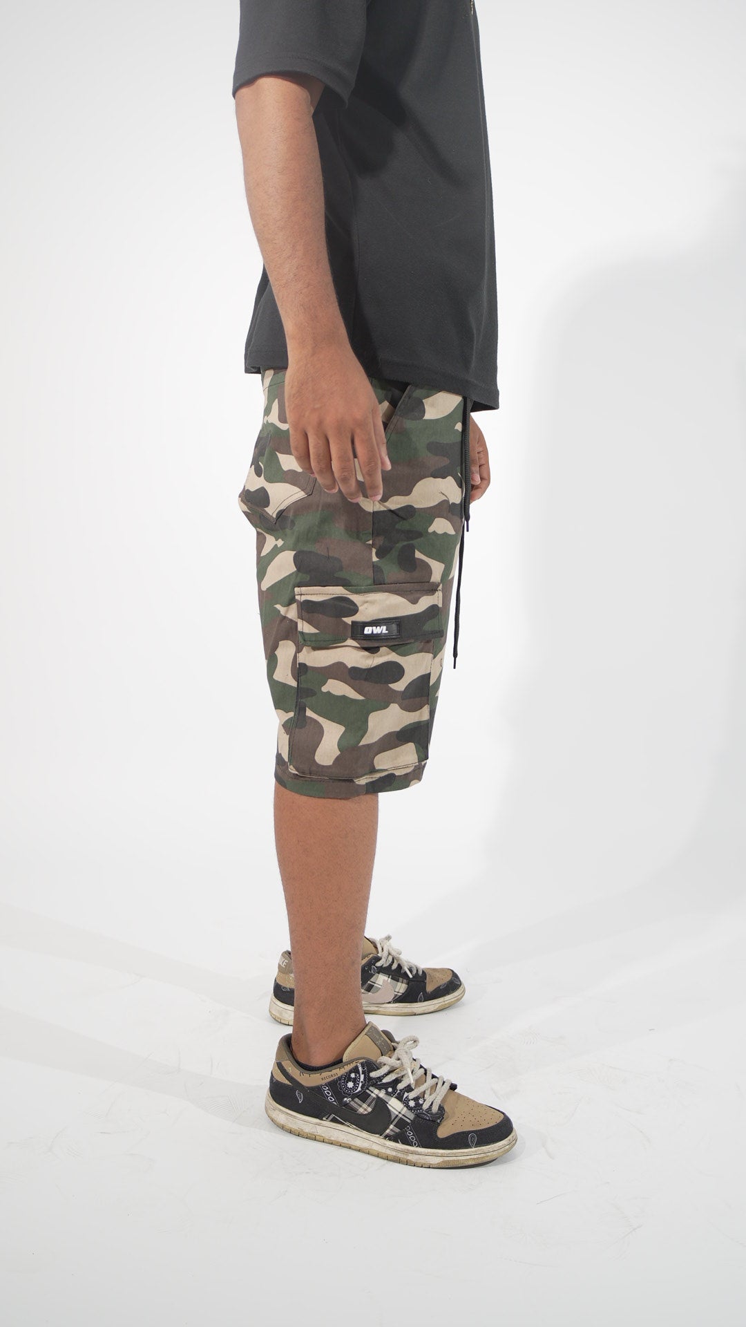 BERMUDA BAUSY CAMUFLADO VERDE