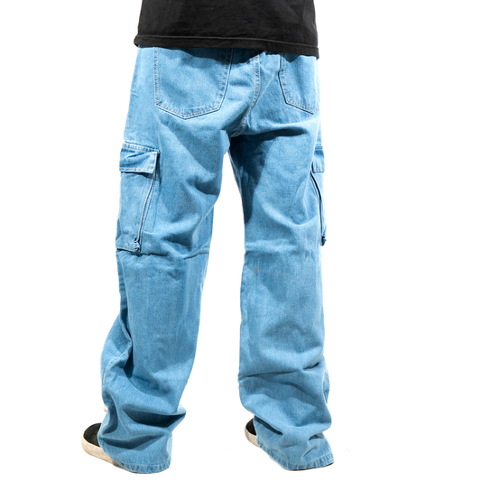 JEAN CARGO AZUL OSC OWL