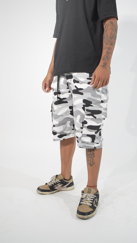 BERMUDA BAUSY CAMUFLADO GRIS CL