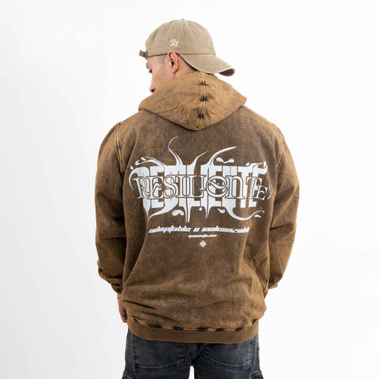 Hoodie   RESILIENTE COBRE WASH