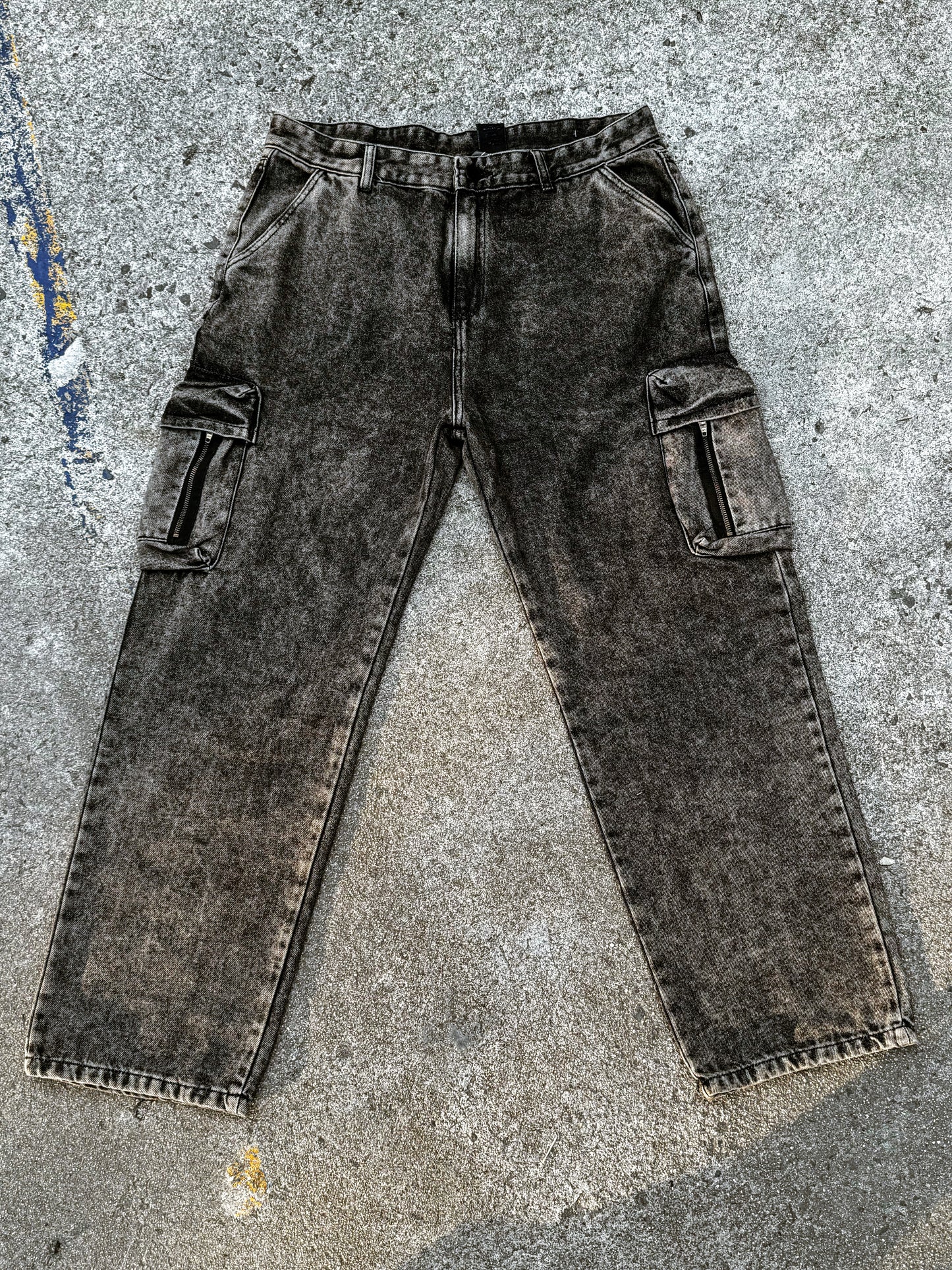 PANTALON CARGO GRIS KING