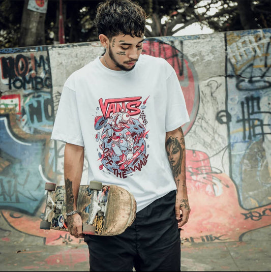 Camiseta alien skate