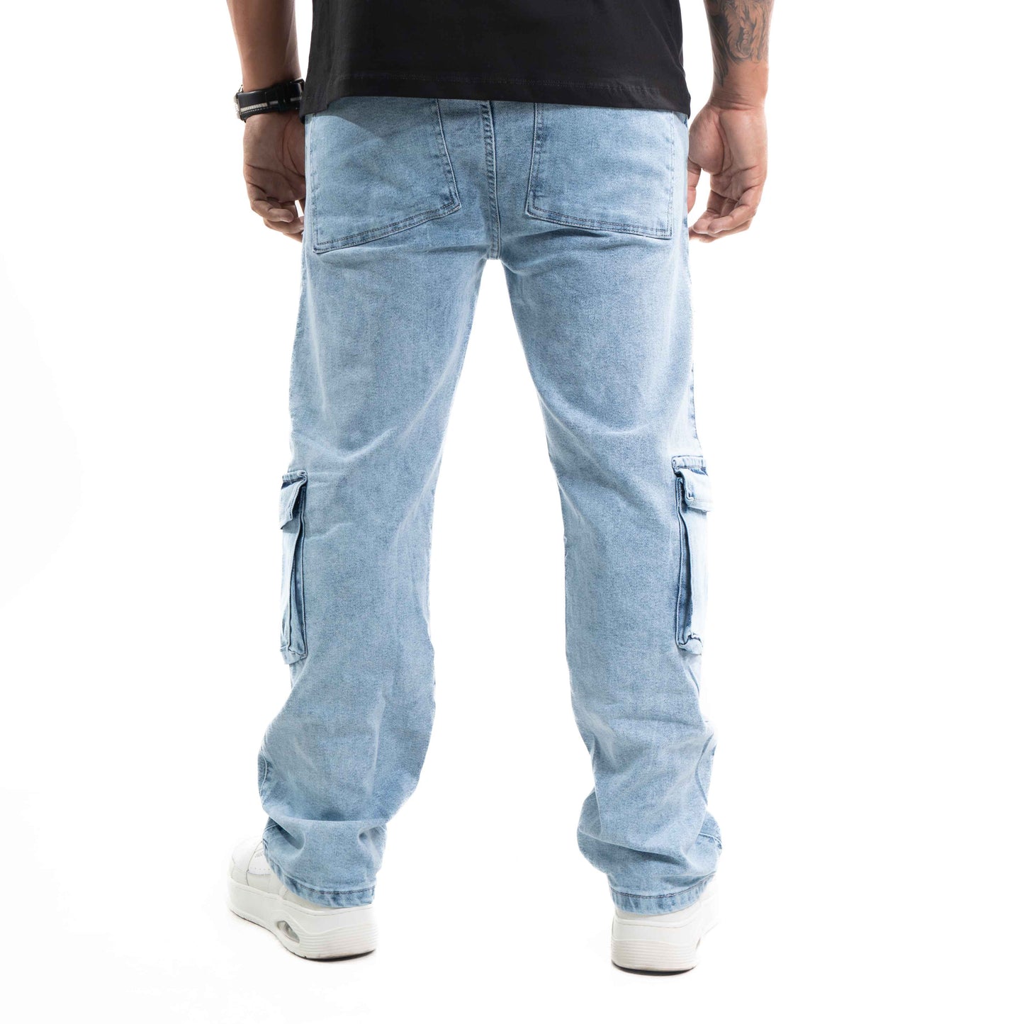 JEAN CARGO AZUL CLARO