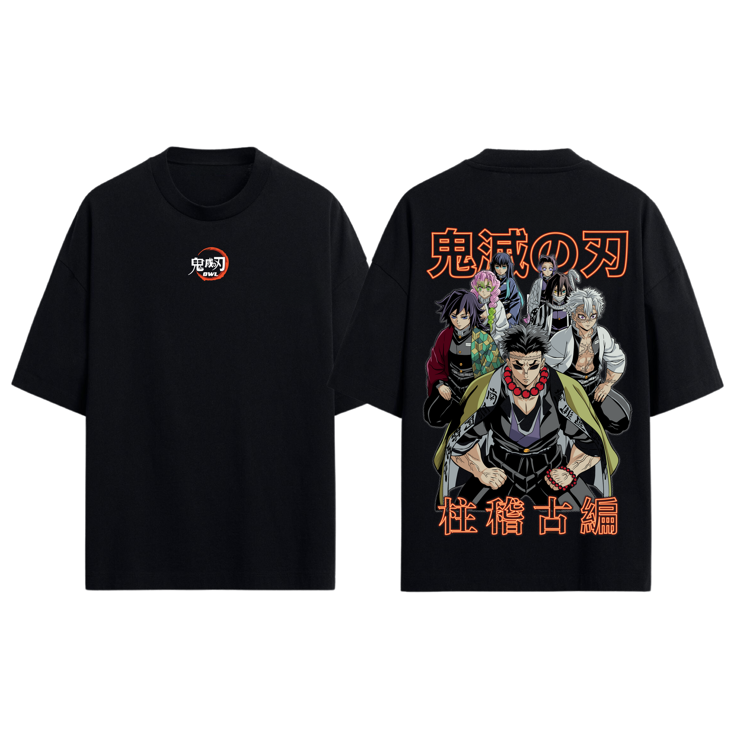 Camiseta PILARES KIMETSU