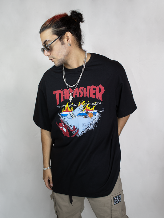 Camiseta TRHASER SKATE DEVIL 🛹
