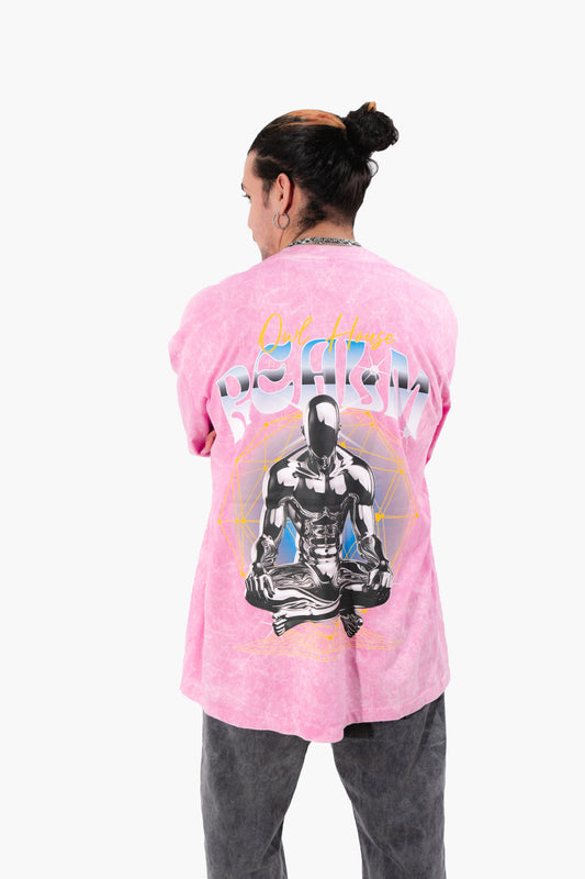 camiseta REALISMO ACID WASH