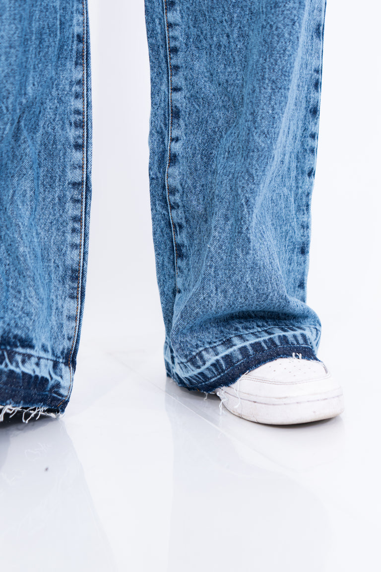 JEANS BAGGY AZUL WASH