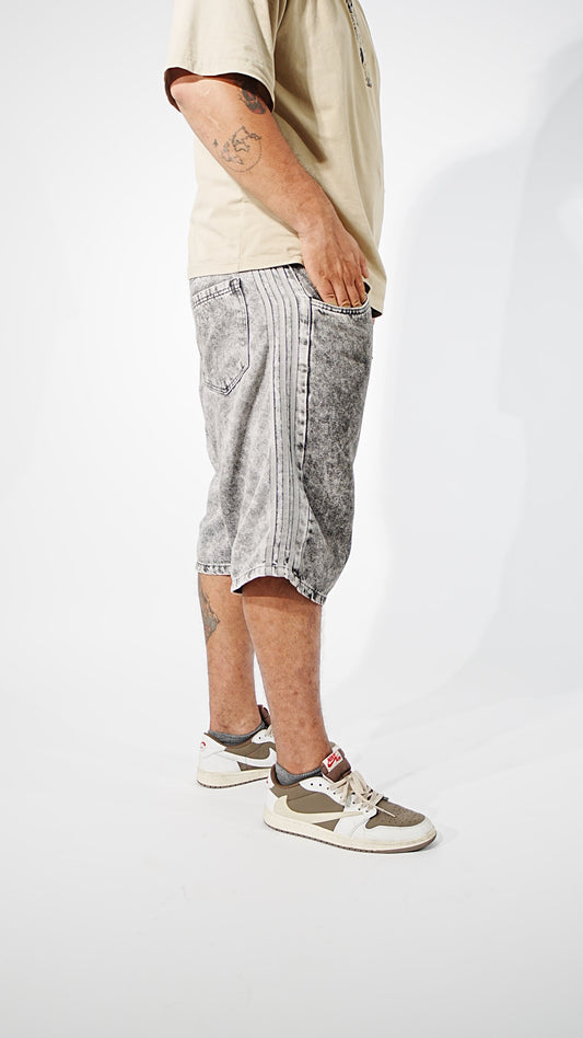 BERMUDA JEANS FISHER GRIS