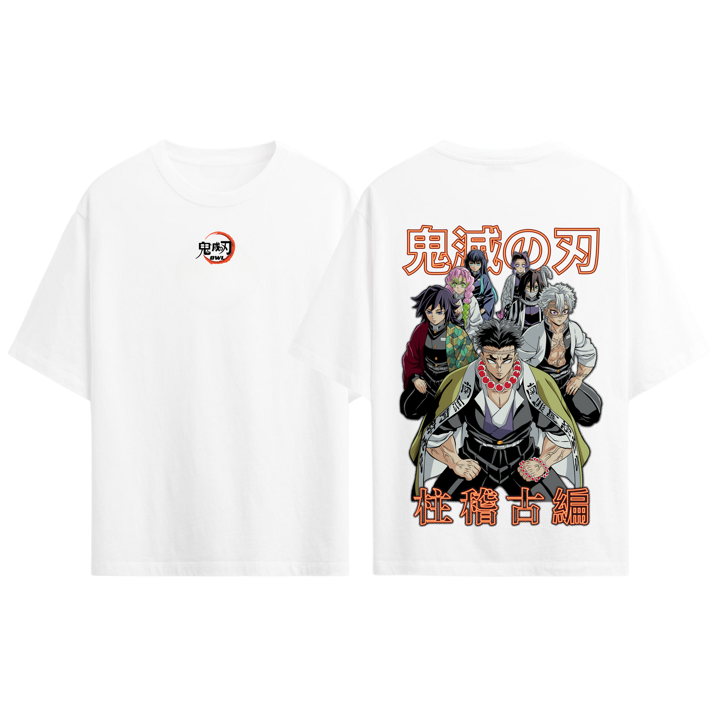 Camiseta PILARES KIMETSU