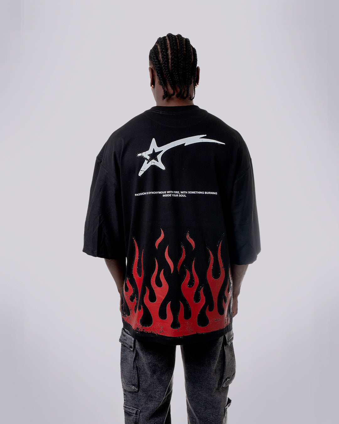CAMISETA FIRE AND PASSION