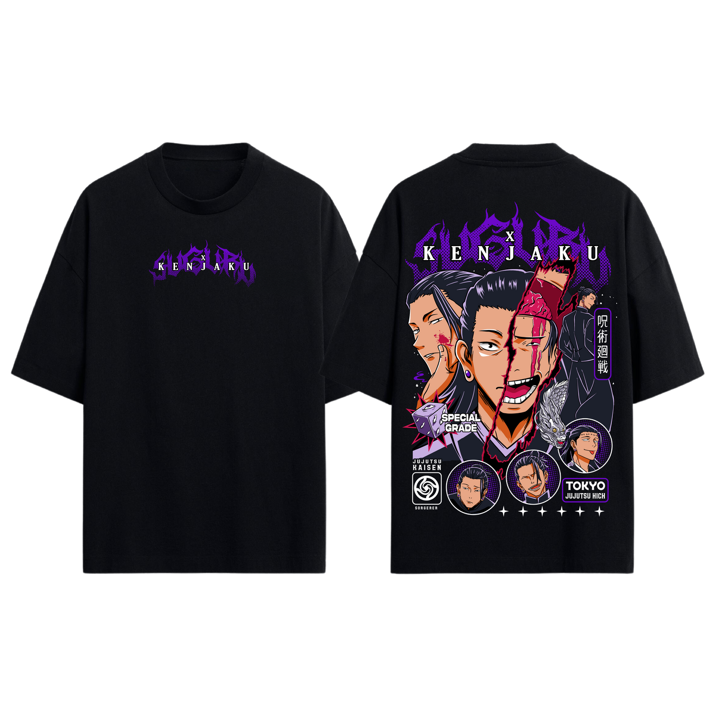 Camiseta JUJUTSU KAISEN GETO 3