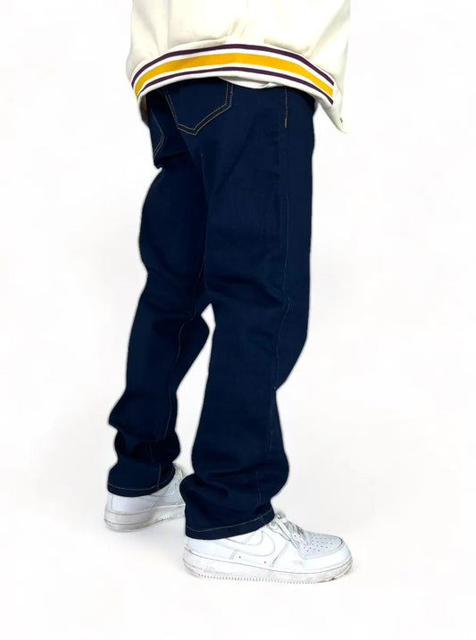 PANTALON RECTO AZUL OSCURO HOMBRE