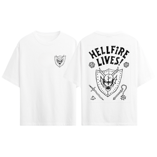 Camisera HELLFIRE LIVE Stranger Things BACK