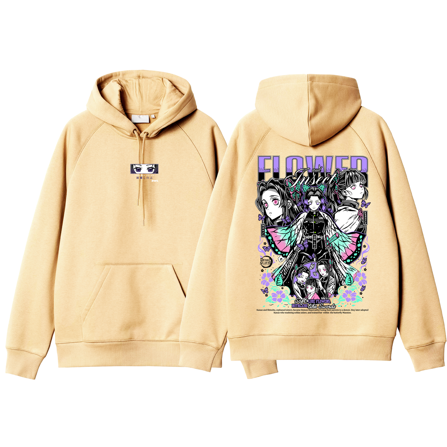 Hoodie SHINOBU KOCHO PILAR INSECTO