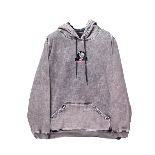 Hoodie NEZUKO acid wash