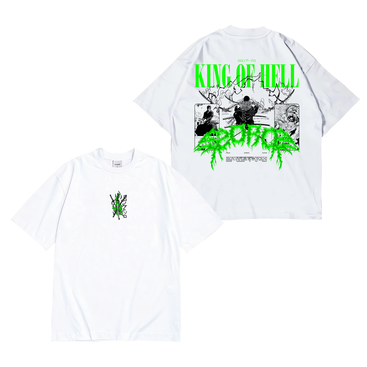 Camiseta ZORO ONE PIECE 2