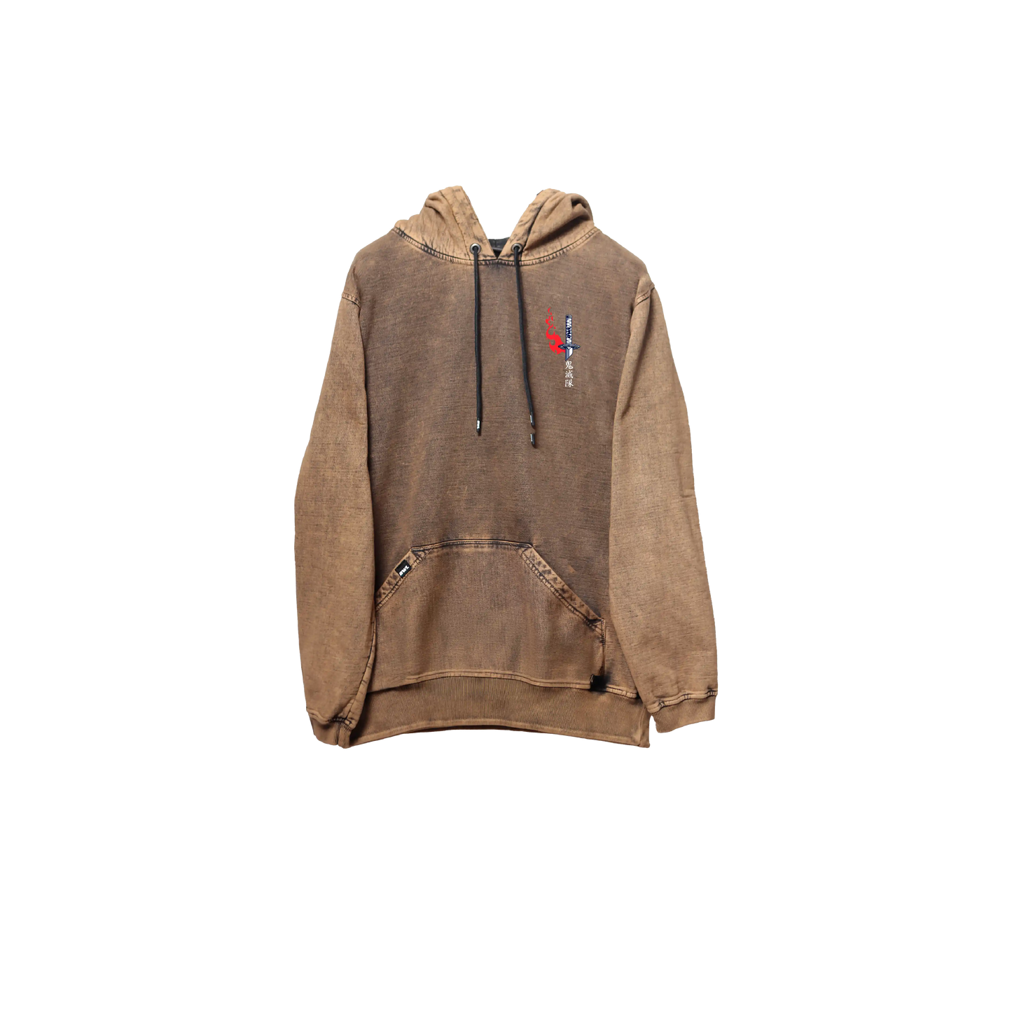 Hoodie TANJIRO 2 COBRE wash