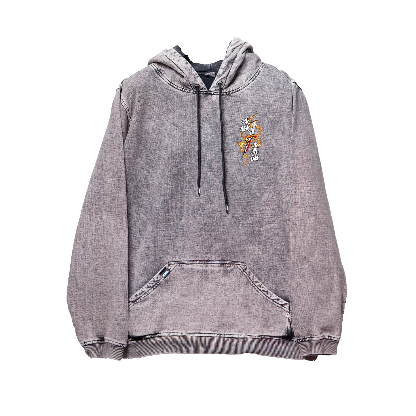 Hoodie RENGOKU 2 acid wash