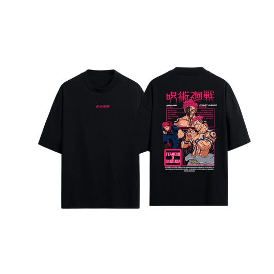 camiseta jujutsu kaisen ITADORI X SUKUNA 2
