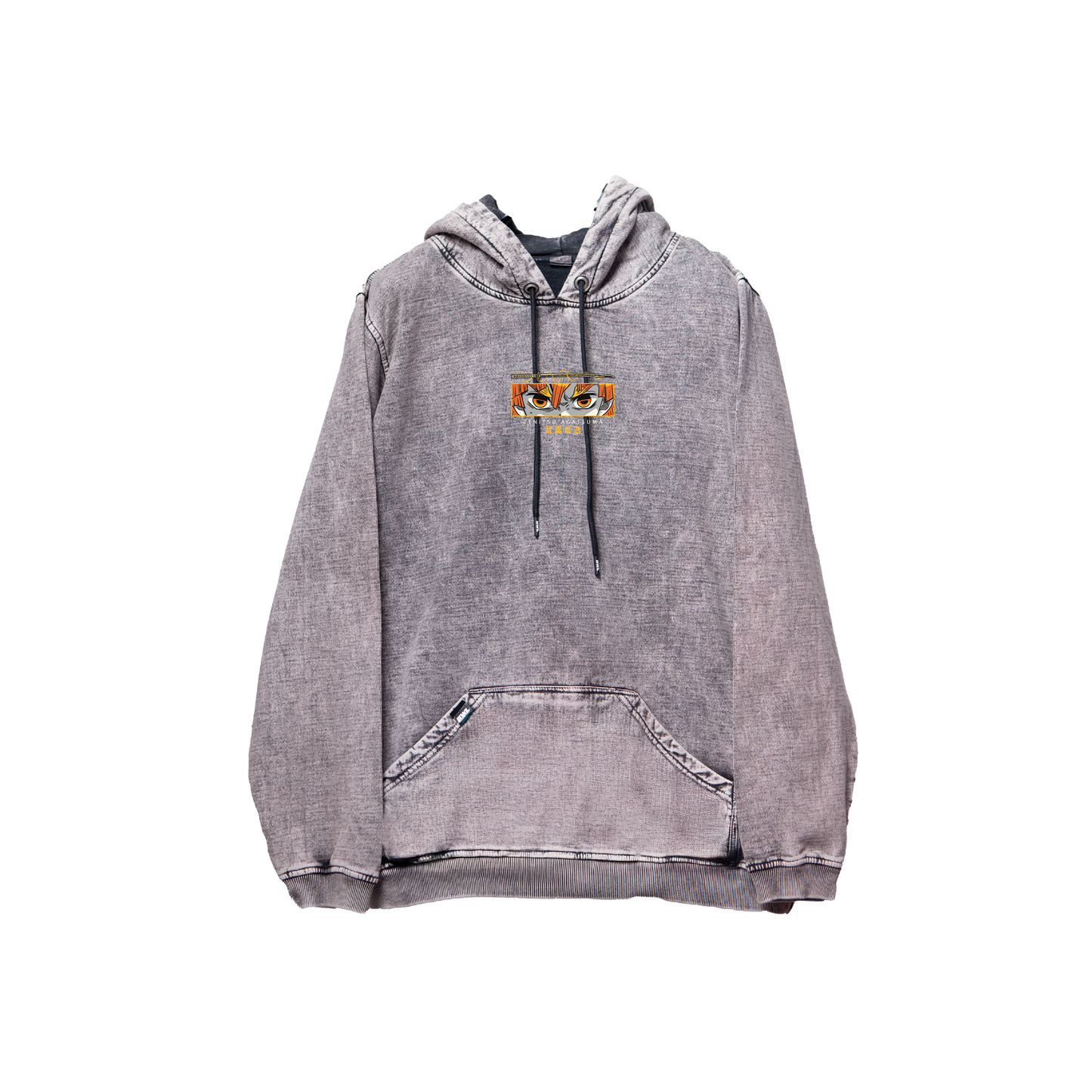Hoodie ZENITSU acid wash