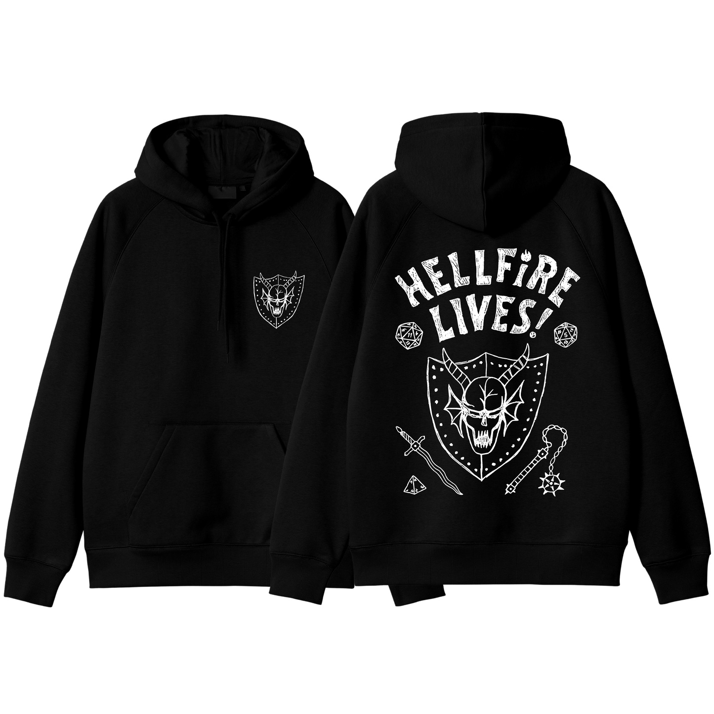 HOODIE HELLFIRE LIVE Stranger Things