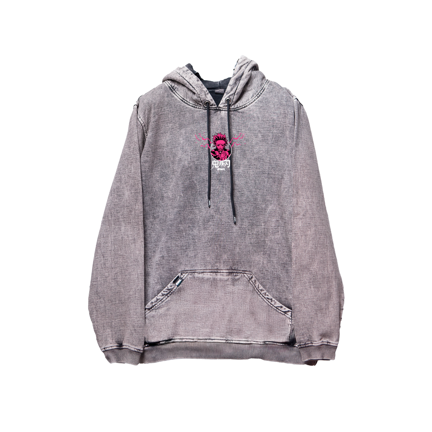 Hoodie CASTILLO DEL INFINITO acid wash