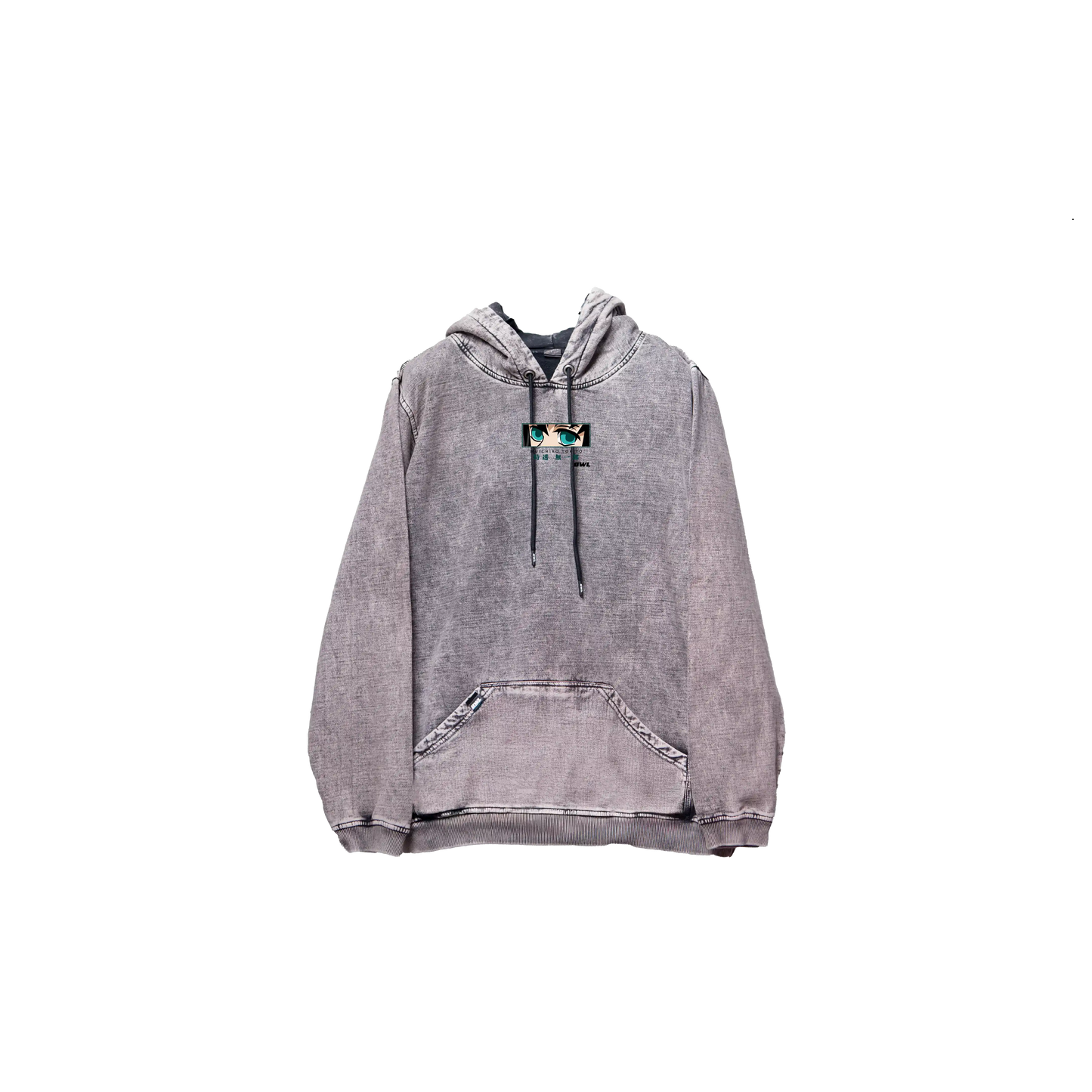 Hoodie TOKITO acid wash