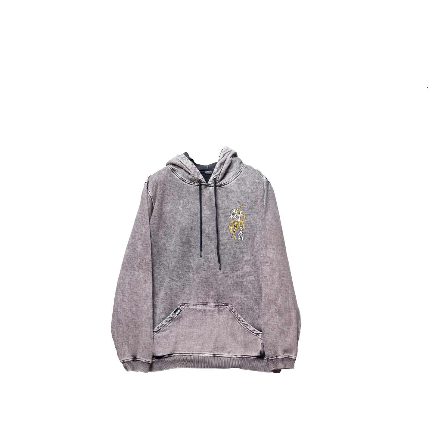 Hoodie ZENITSU 2 acid wash