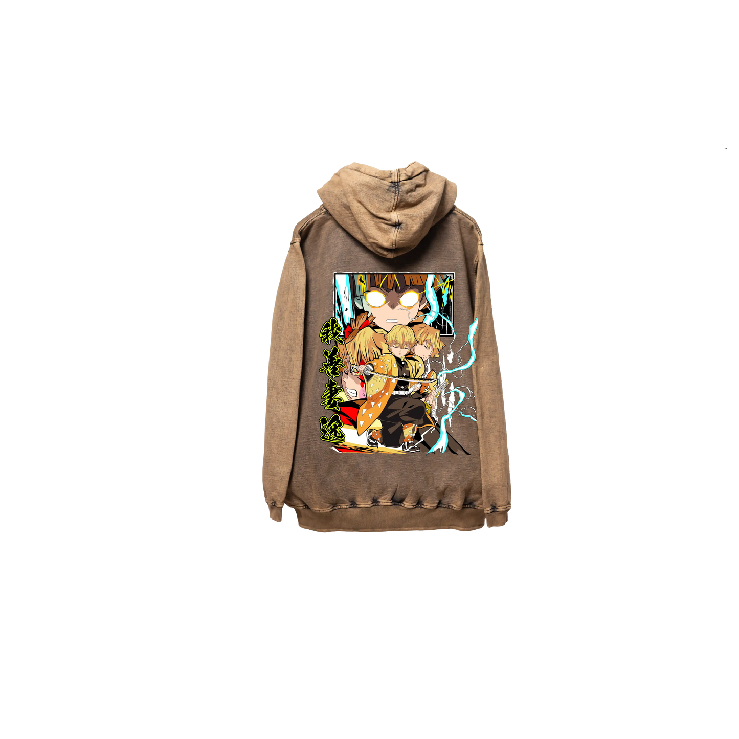 Hoodie ZENITSU 2 COBRE wash