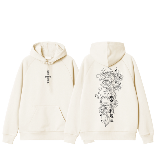 Hoodie  DRAGON SAKURA