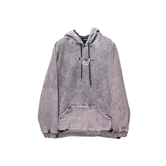 Hoodie TENGEN 2 acid wash