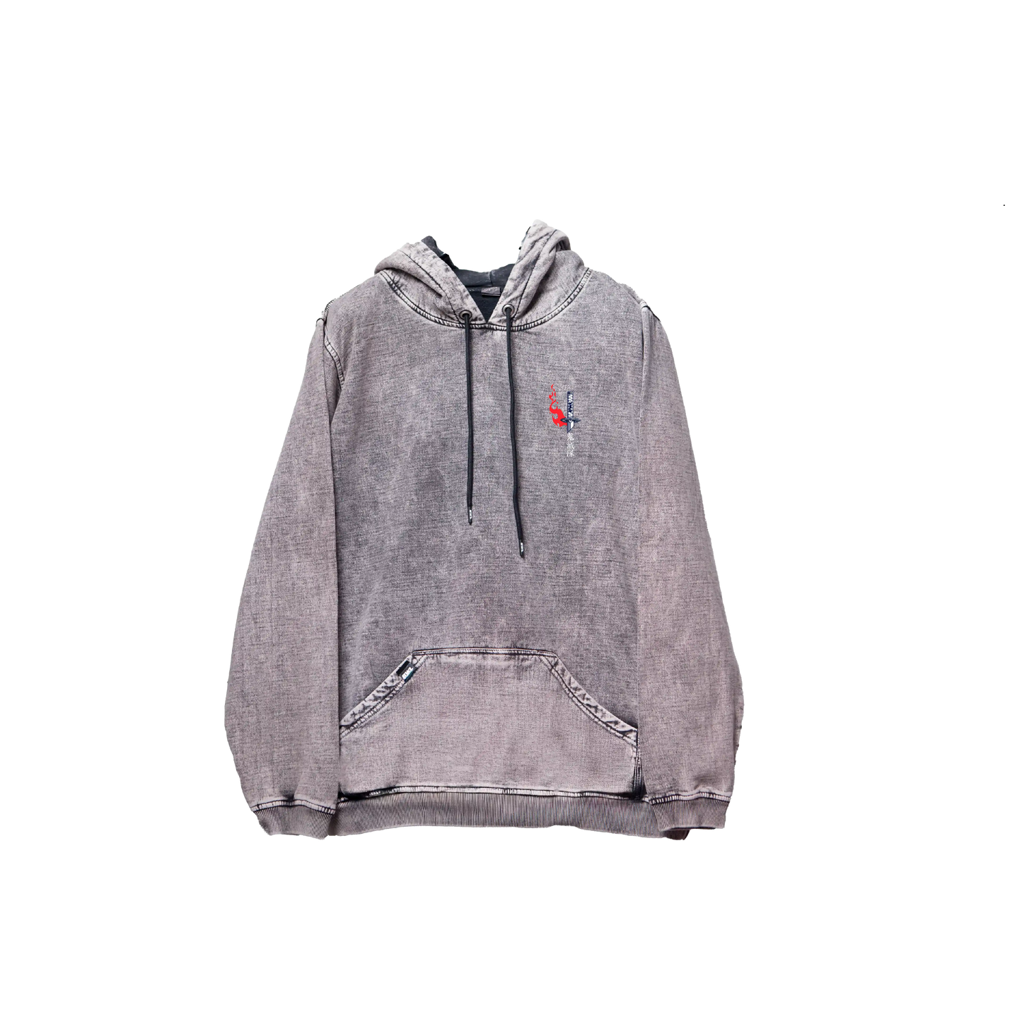 Hoodie TANJIRO 2 acid wash