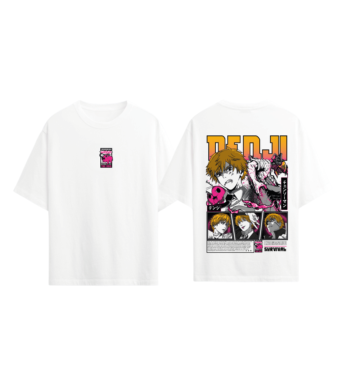 Camiseta DENJI 8 CHAINSAW MAN