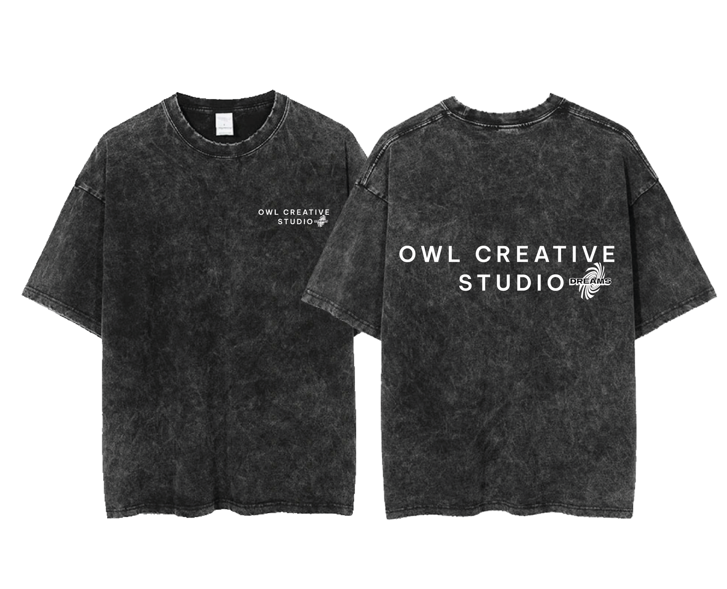 camiseta OWL CREATIVE STUDIO ACID WASH