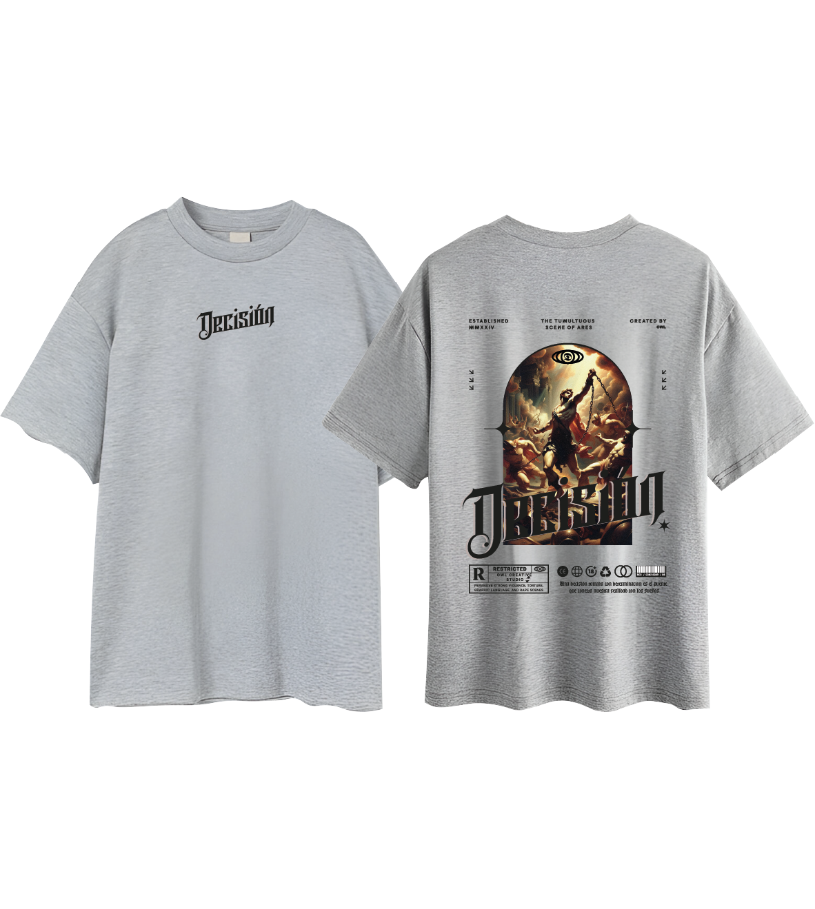camiseta DECISIÓN clasica