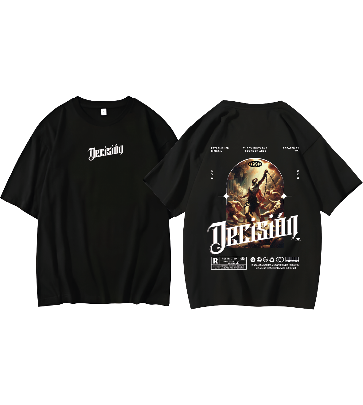 camiseta DECISIÓN clasica
