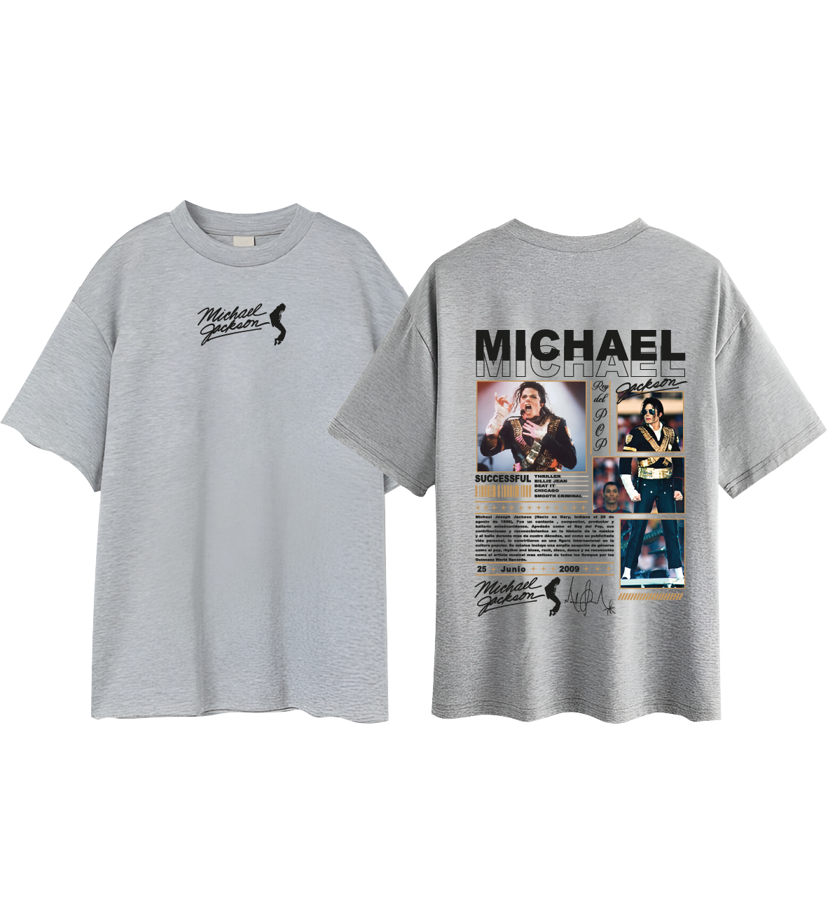 camiseta MICHAEL JACKSON