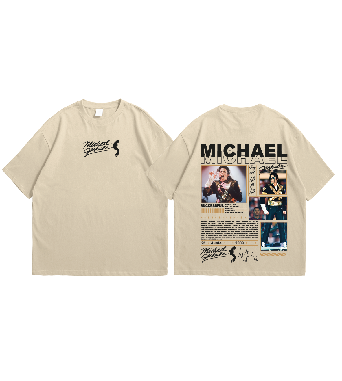 camiseta MICHAEL JACKSON