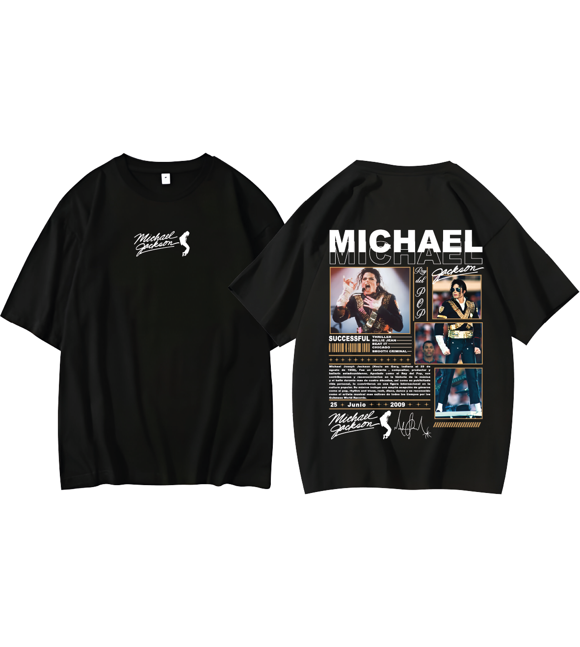 camiseta MICHAEL JACKSON